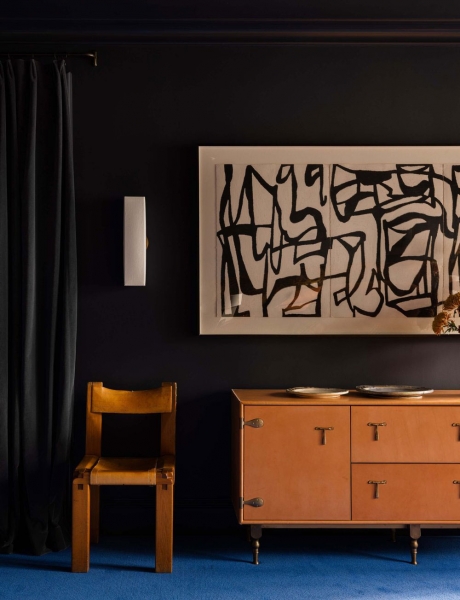 Эклектичный декор и спальня в черном: необычный дом в Сан-Франциско